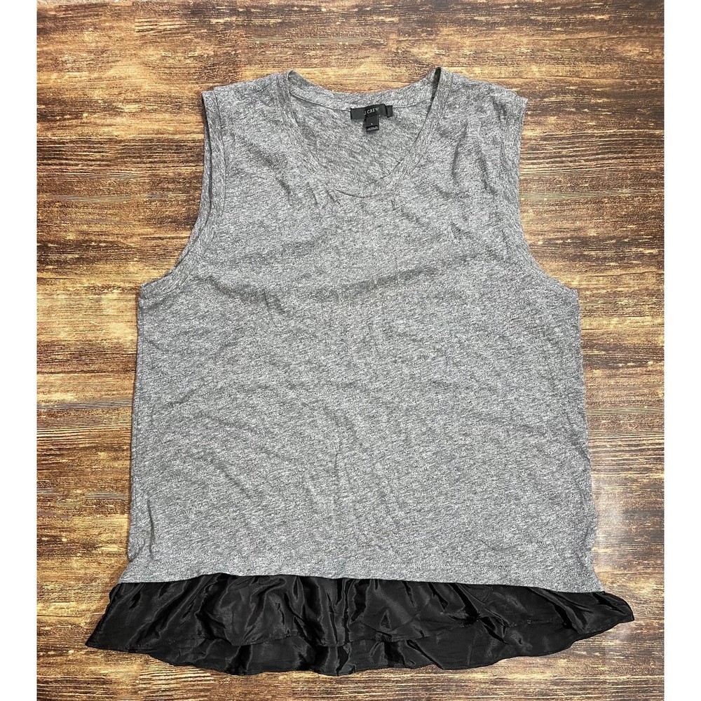 J Crew tank blouse size LARGE